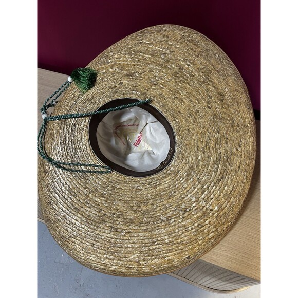 Vtg FidePal  24" Sombrero Hat Mexican Vaquero Made In Sahuayo Mexico Size 7 3/8 - Picture 2 of 8